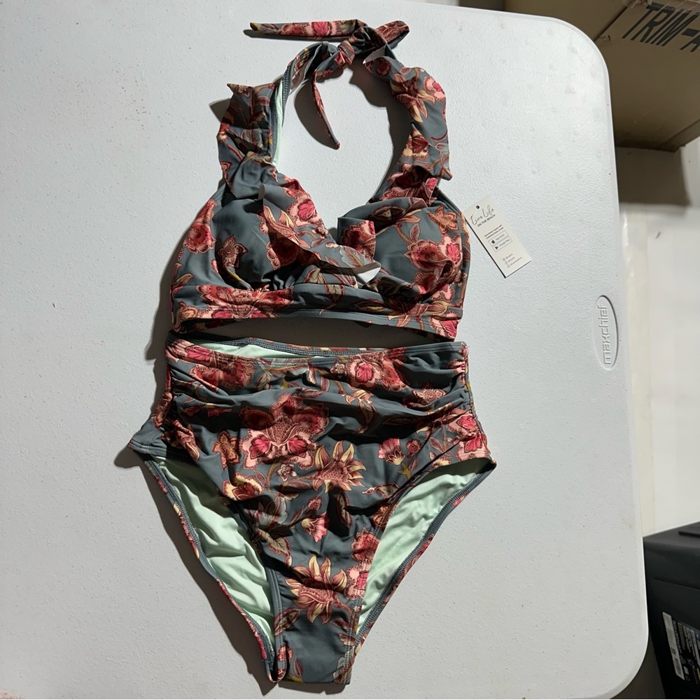 Cupshe Floral Bikini
